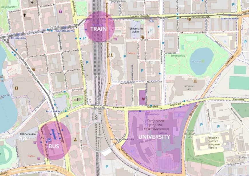 Tampere Map